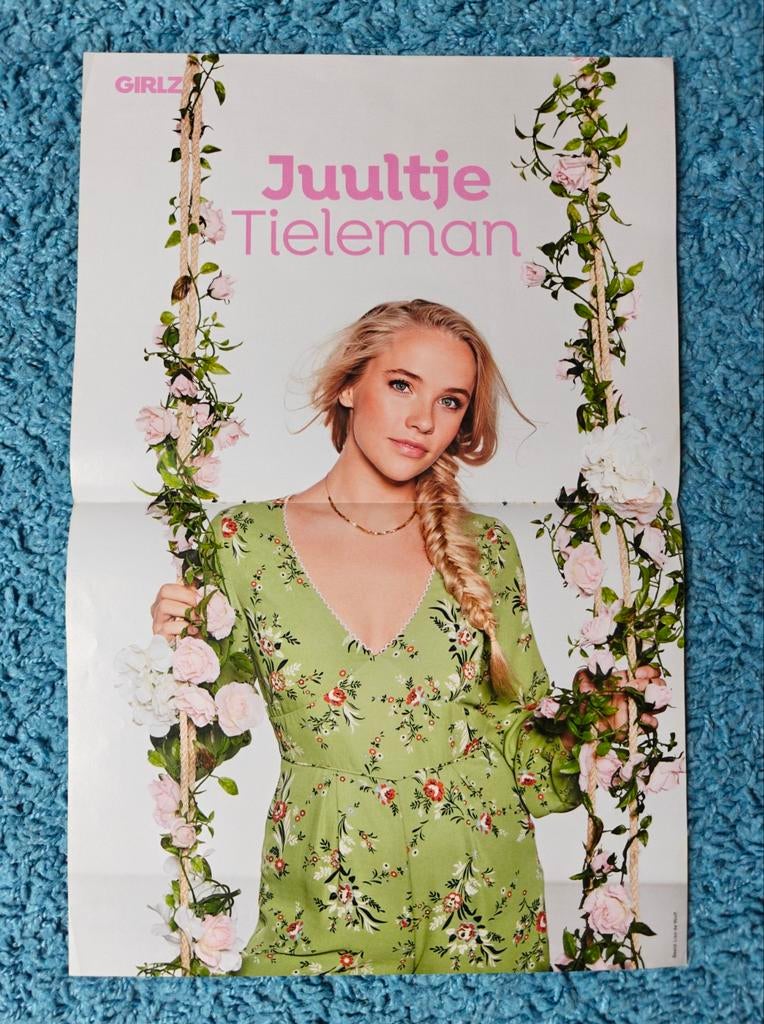 Juultje Tieleman poster girlz, Rechthoekig Staand, Nieuw, Ophalen of Verzenden, A1 t/m A3