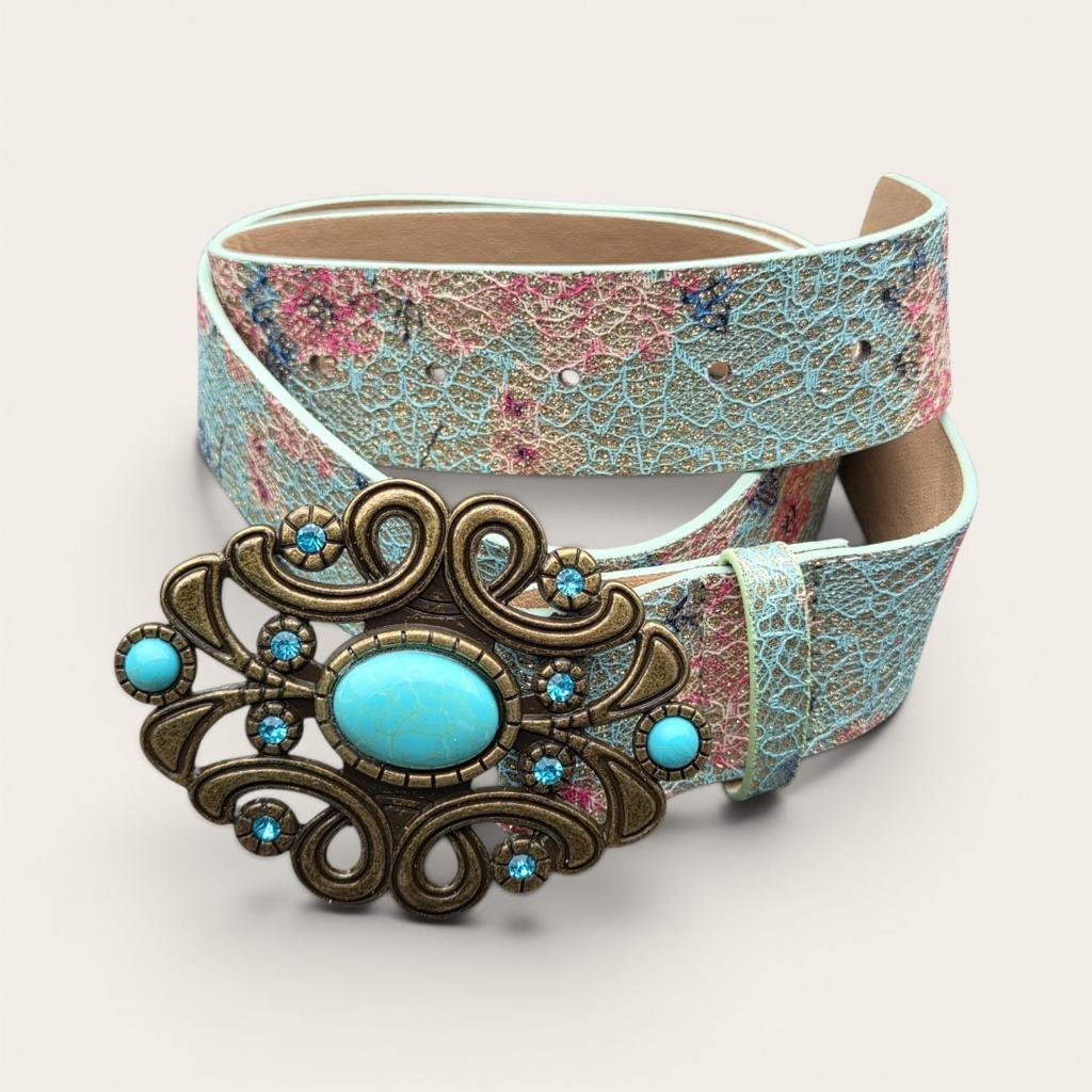 Nieuwe Bohemian Vintage Dames Riem - 105 cm, Overige kleuren, Nieuw, Ophalen of Verzenden, 3 tot 5 cm