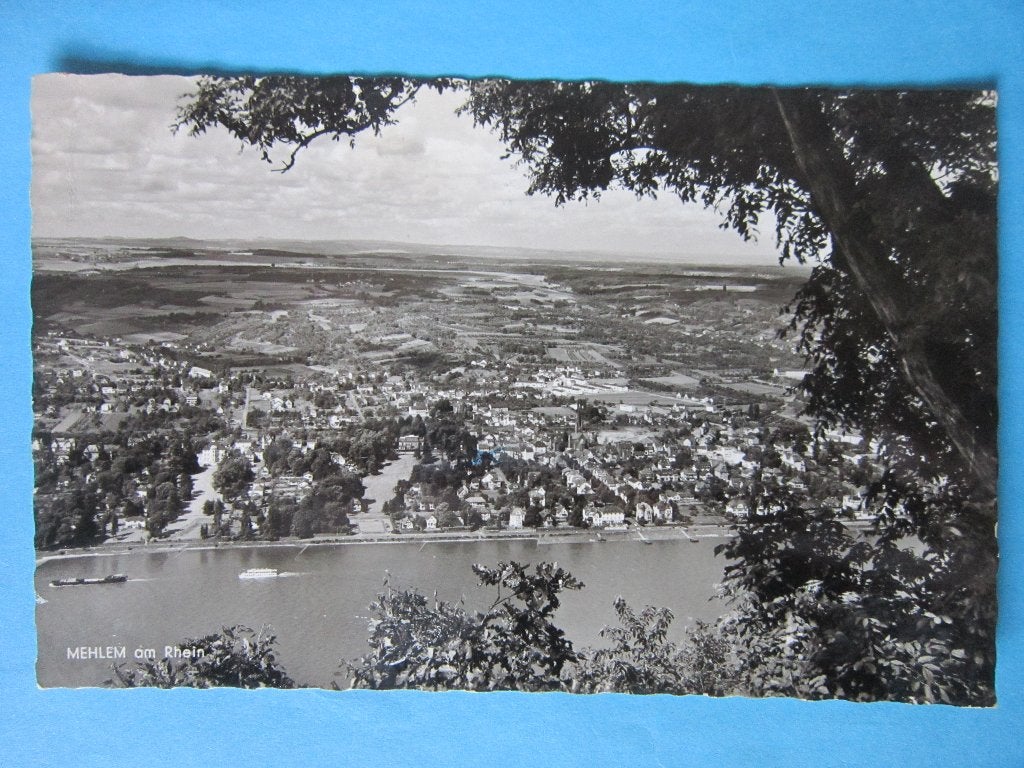 Ansichtkaart: Duitsland, Mehem on Rhein, Verzamelen, Ophalen of Verzenden, 1940 tot 1960, Gelopen, Duitsland