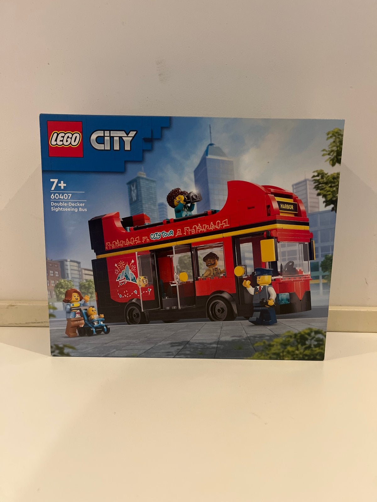LEGO City 60407 Dubbeldekker Sightseeing Bus, Ophalen of Verzenden, Nieuw