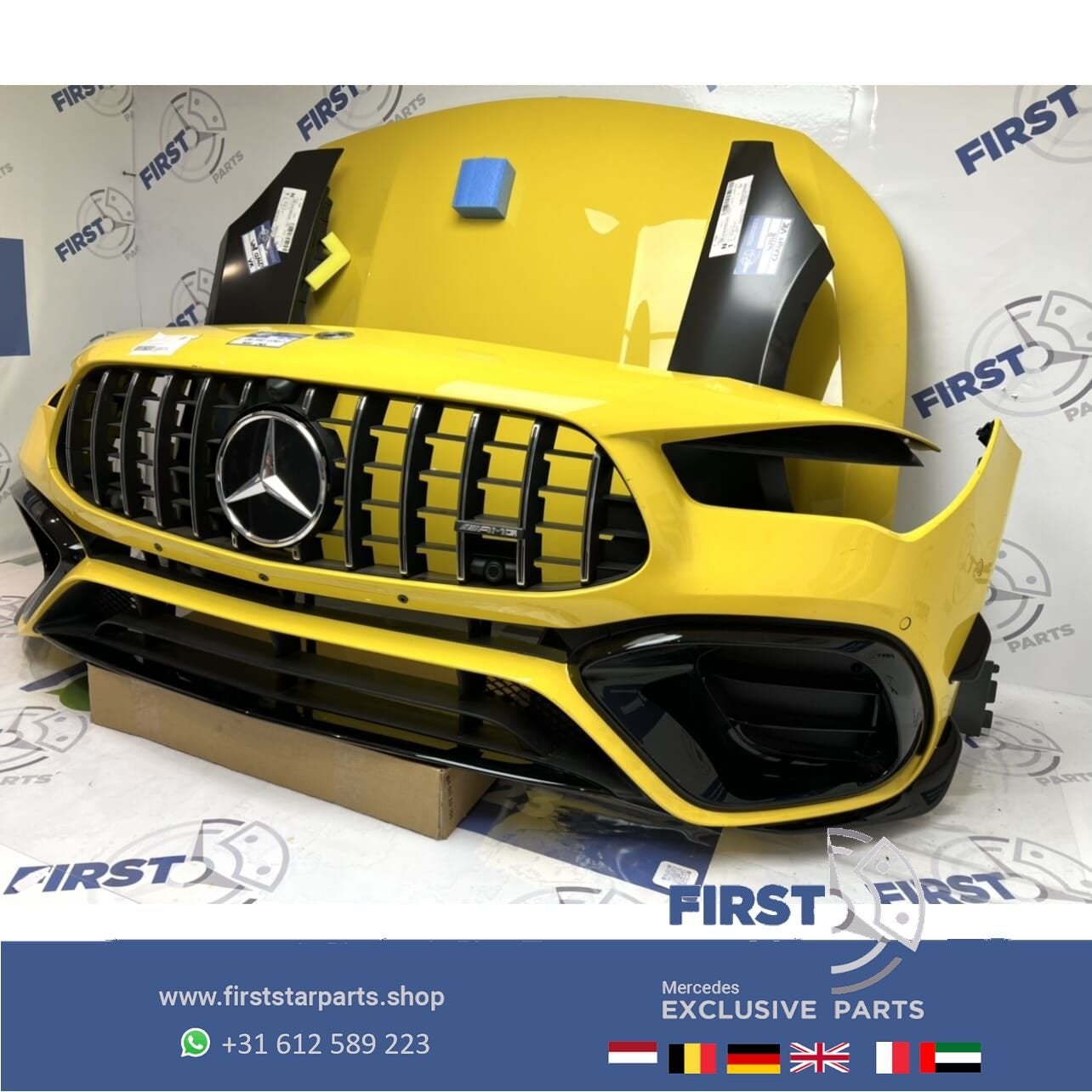 Foto 3 van 2022 W118 C118 X118 CLA45S CLA45 VOORKOP AMG AERO PERFORMANC
