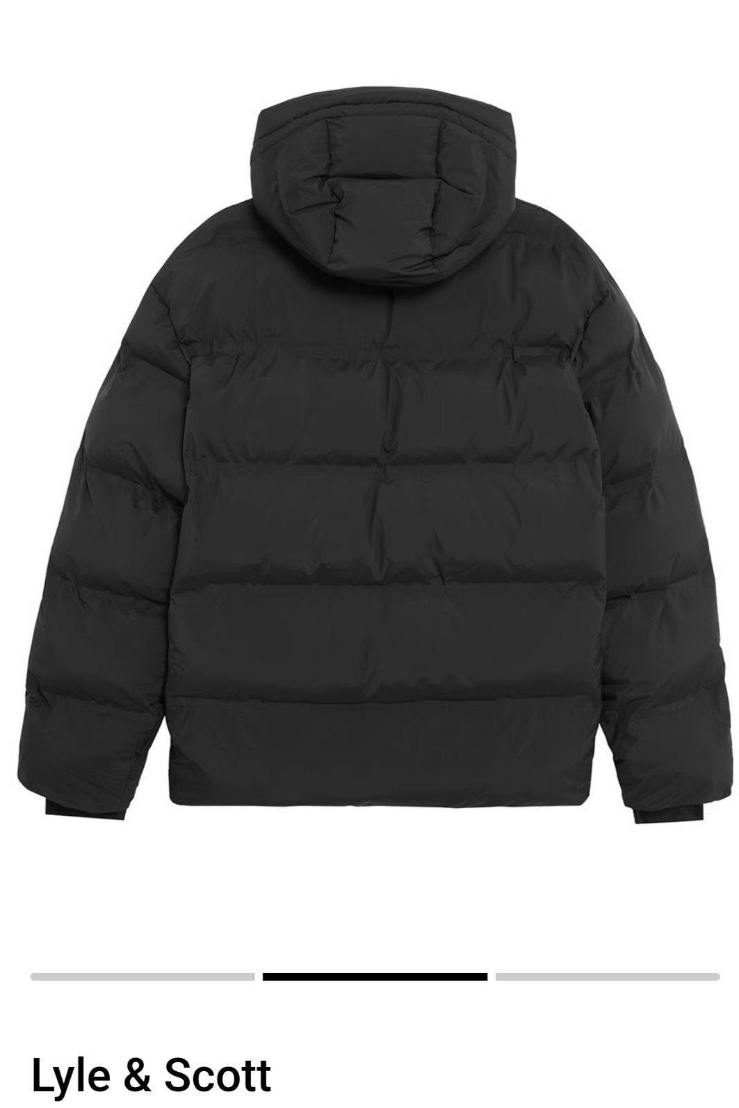 Nieuwe Lyle & Scott Welded Puffer Jacket Zwart XL Waterdicht, Kleding | Heren, Zwart, Ophalen of Verzenden, Lyle & Scott, Maat 56/58 (XL)