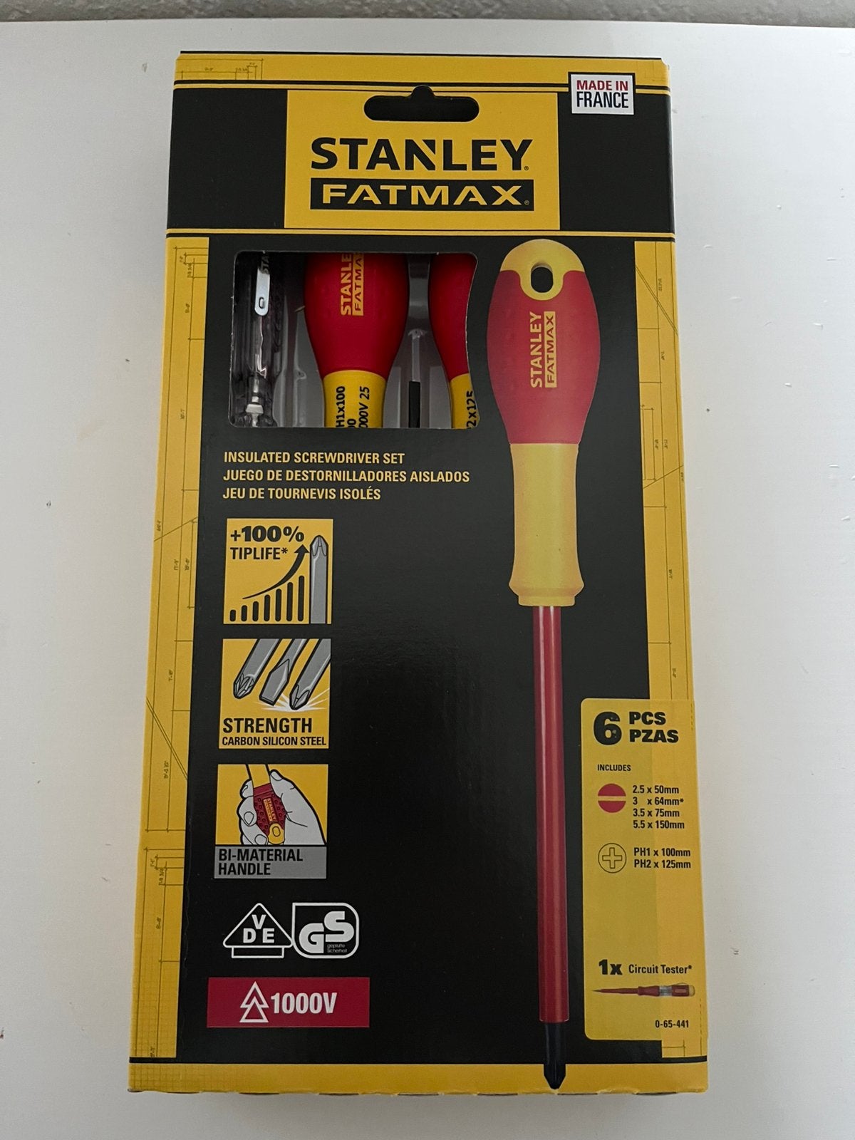 Stanley fatmax - 6-delige schroevendraaierset, Ophalen of Verzenden, Nieuw