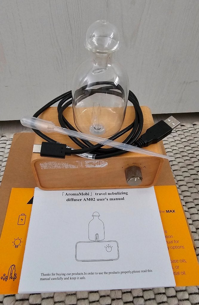 Mooie oplaadbare waterloze aroma diffuser, Witgoed en Apparatuur, Ophalen of Verzenden, Zo goed als nieuw, Overige