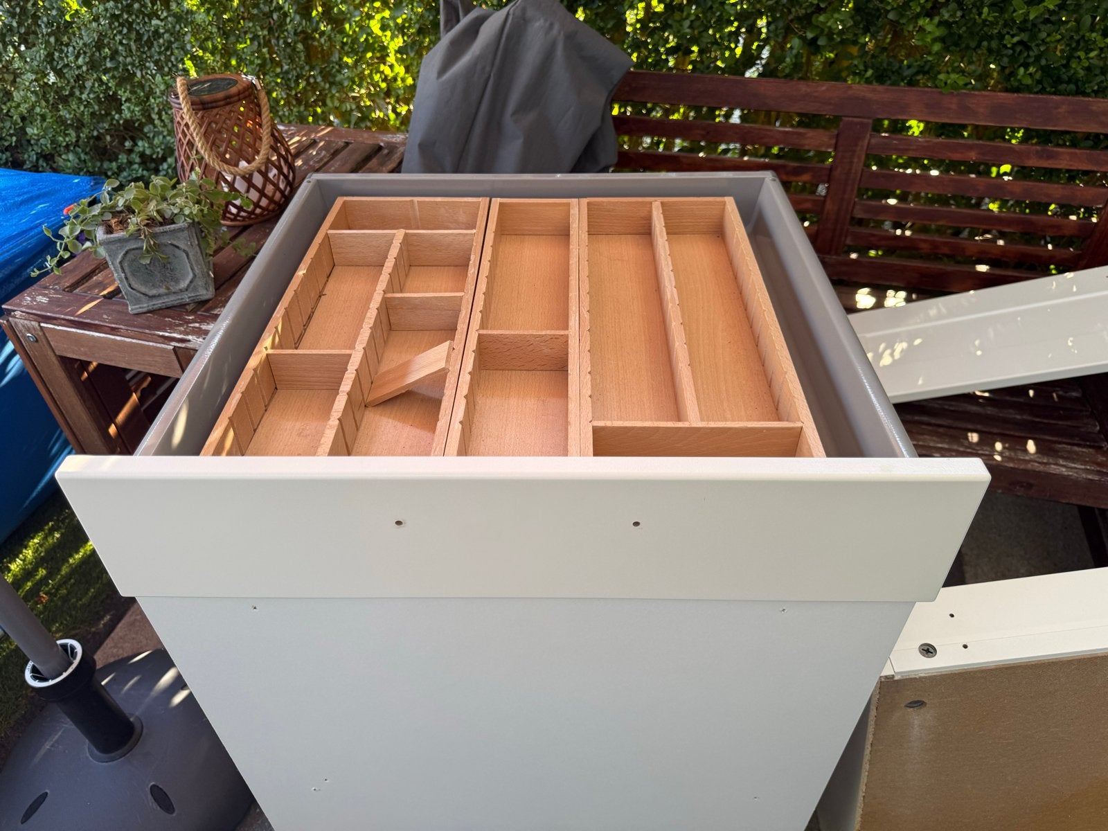 IKEA FÖRVARA Lade met Bestekbak en Front (Wit), Huis en Inrichting, Keuken | Keukenelementen, Ophalen, Gebruikt, Wit, 50 tot 100 cm