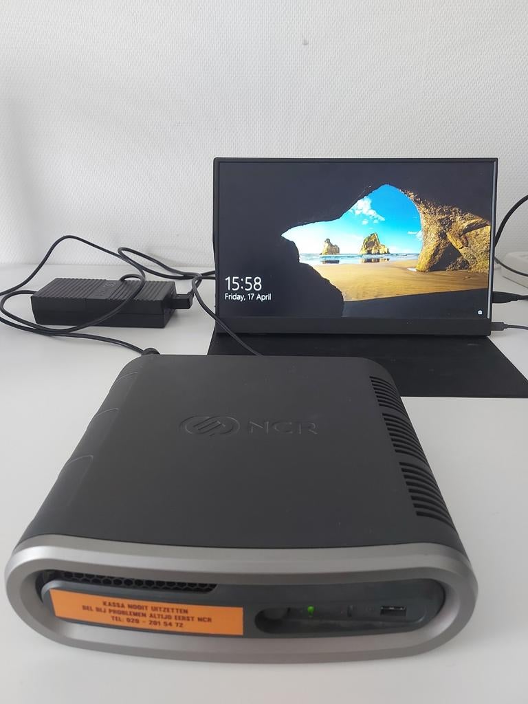 NCR RealPOS 7601-3000-8801 kassa PC, Ophalen, Gebruikt, 8 GB, SSD