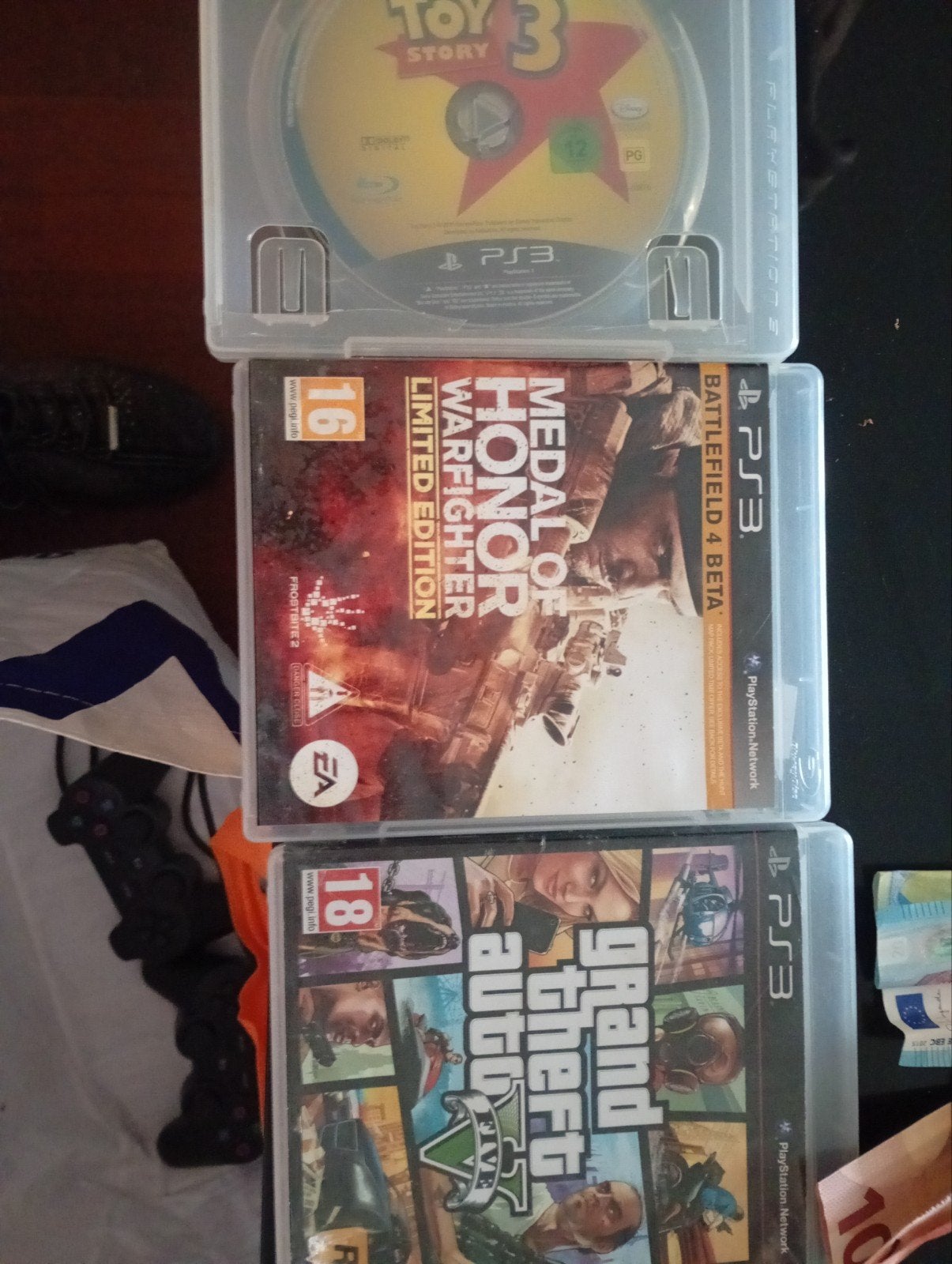 PS3 Games: GTA V, Medal of Honor, Toy Story 3, Ophalen of Verzenden