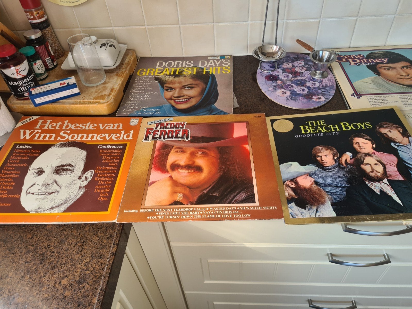 Grote collectie LP's - diverse genres, sommige dubbel, Ophalen, LP, Gebruikt, Overige genres