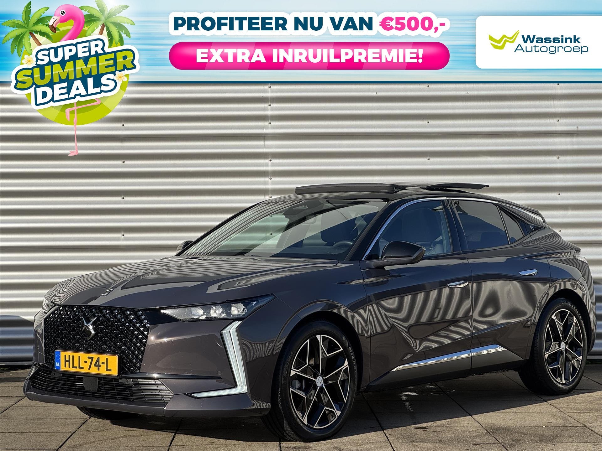 DS DS 4 1.2 Hybrid 136pk e-DCS6 Pallas I Schuif-kantel dak I
