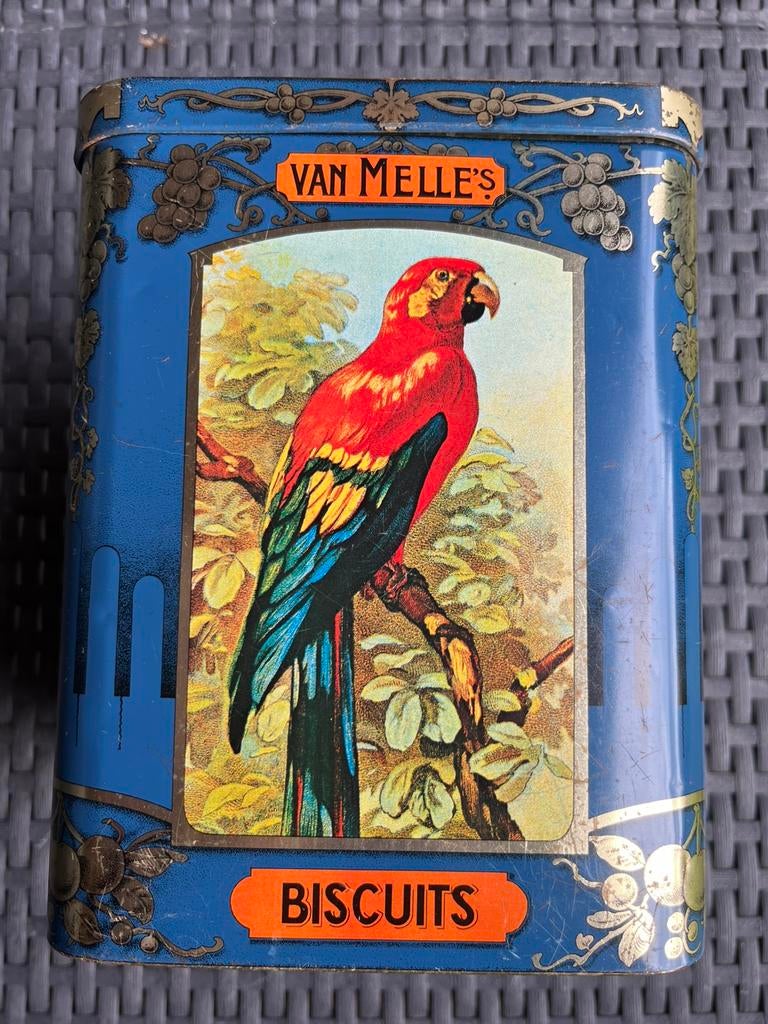 Van Melle’s biscuits blik, Ophalen of Verzenden, Gebruikt, Overige