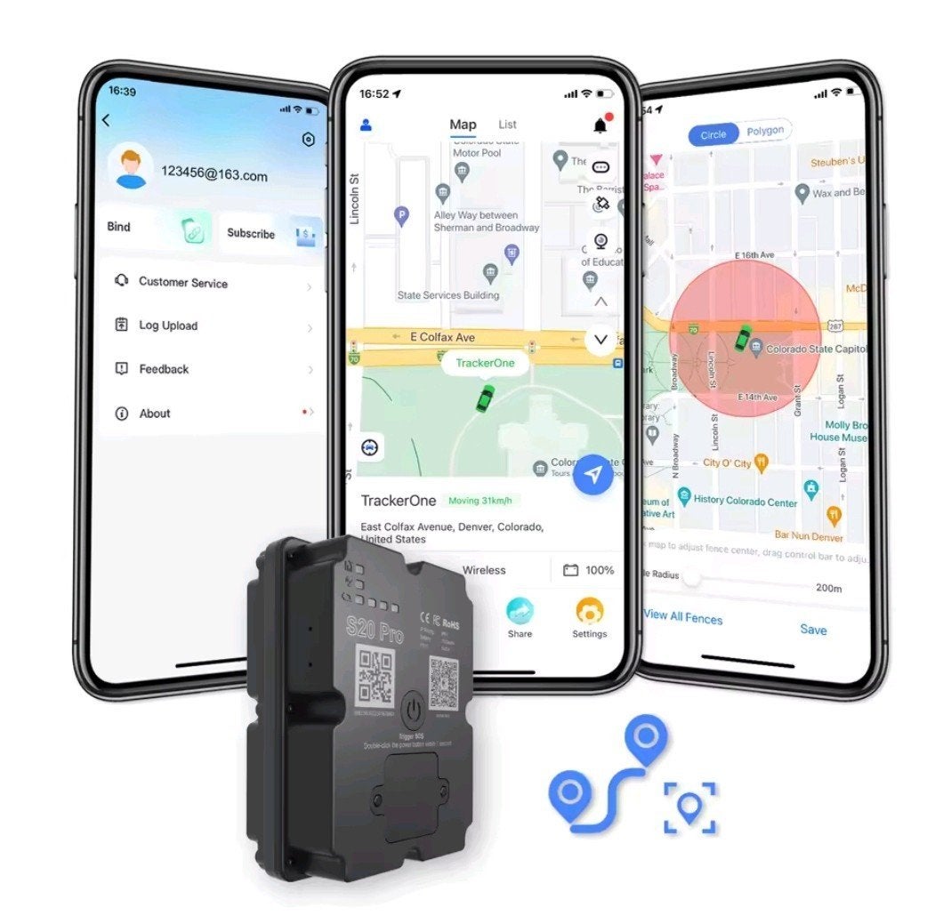 4g track via telefoon volgen, Ophalen, Nieuw