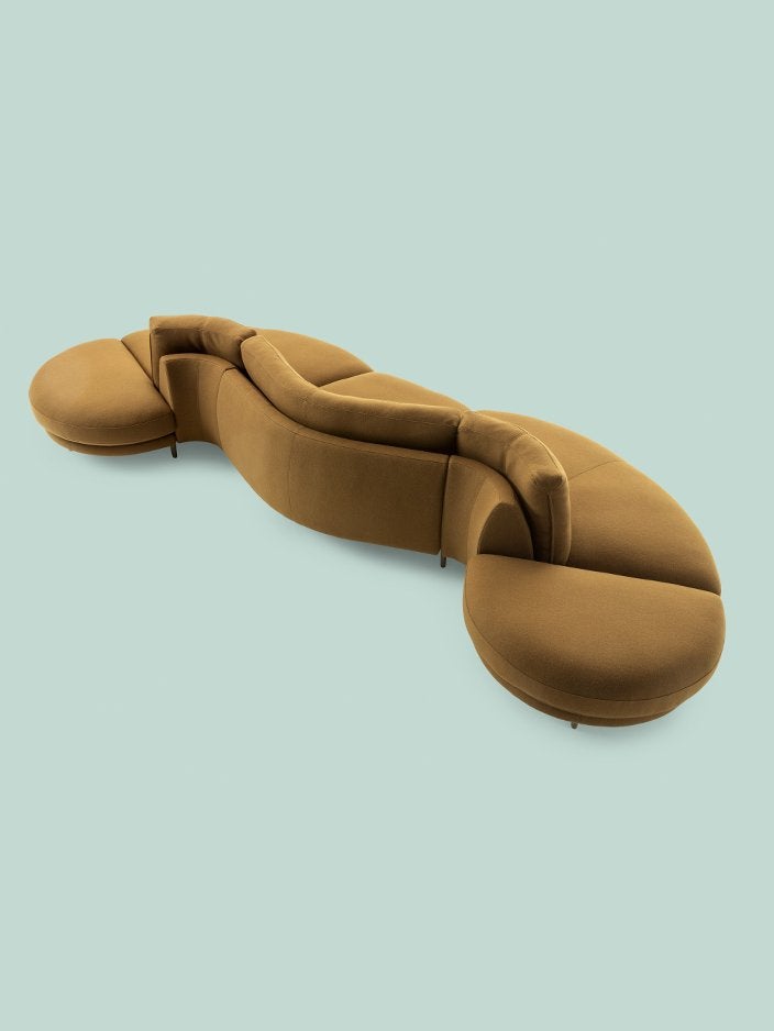 Pode by Leolux Tweak elementensofa NEW, Huis en Inrichting, Ophalen, 100 tot 125 cm, Stof, Vierpersoons of meer