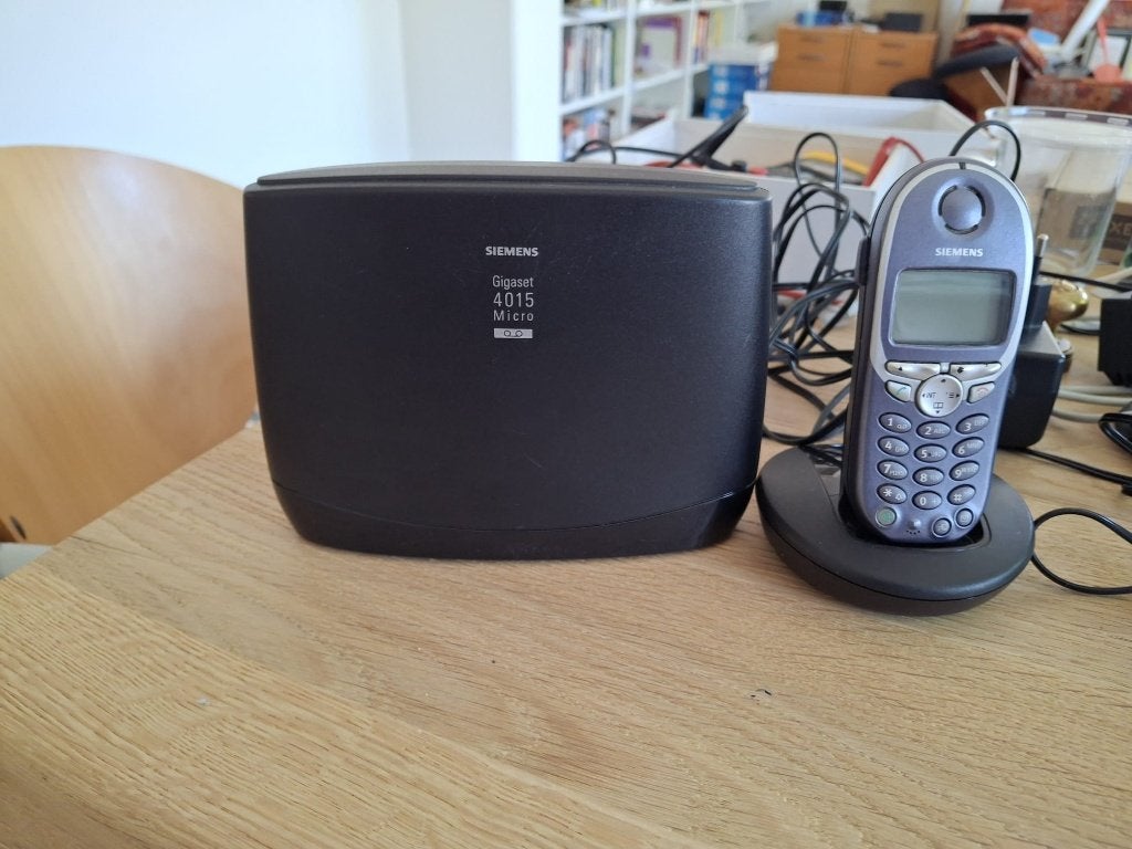 Siemens Gigaset 4015 Micro draadloze telefoon, Ophalen, Gebruikt, 1 handset