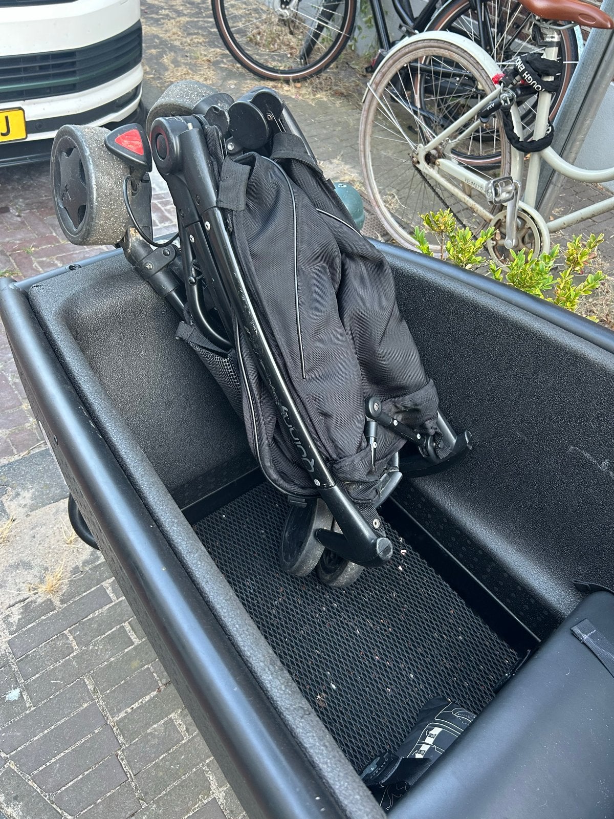 Quinny Zapp Flex Plus met adapters voor Maxi-Cosi, Ophalen, Gebruikt, Quinny, Zonnekap