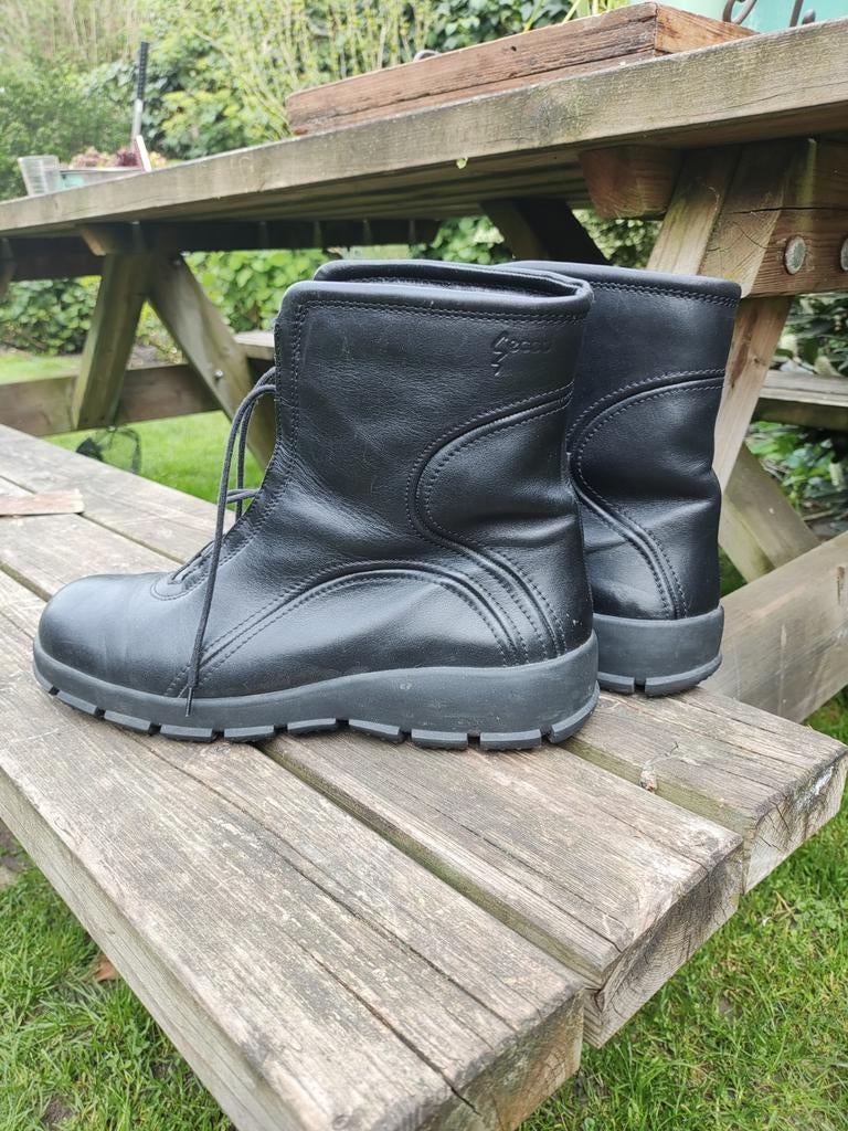 Zwarte leren Ecco laarzen maat 8,5, Kleding | Dames, Schoenen, Ecco, Zwart, Lage of Enkellaarzen, Ophalen of Verzenden