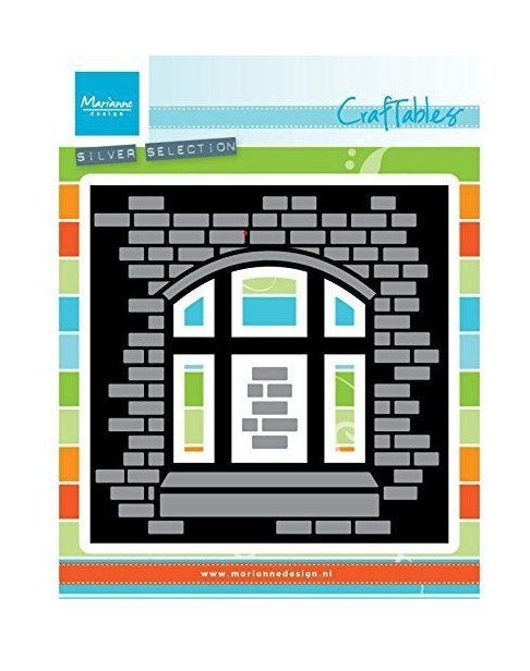 Snijmal muur met raam-opening Marianne CR1389 € 7,50, Ophalen of Verzenden, Nieuw, Overige thema's, Pons of Mal