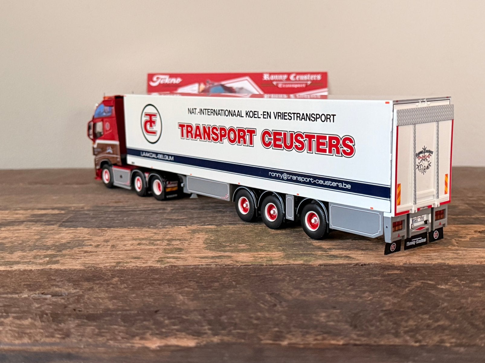 Tekno - Volvo FH5 Ronny Ceusters, Ophalen of Verzenden, Zo goed als nieuw, Bus of Vrachtwagen, Tekno