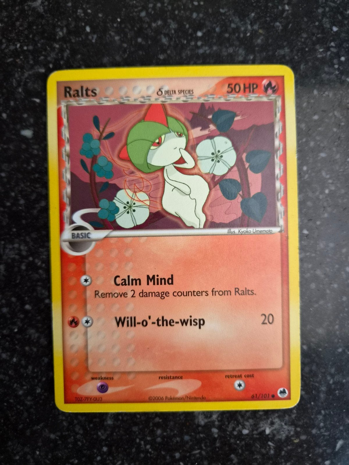 Ralts Delta Species Pokémon Kaart - Uitstekende Staat, Ophalen of Verzenden, Zo goed als nieuw, Losse kaart