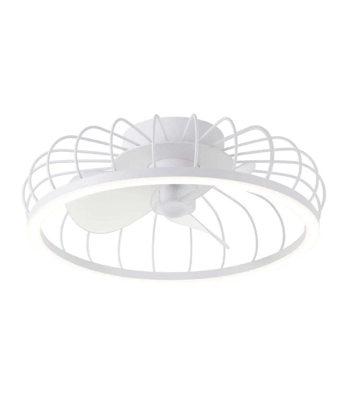 Plafondventilator Brilliant Arezzo - Verlichting 36W - Wit, Ophalen of Verzenden, Nieuw