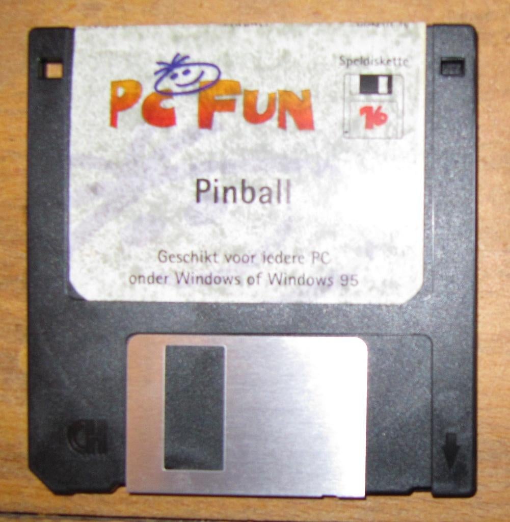 Spel disk Pc fun Pinball Pinguin Dos Vintage Retro, Computers en Software, Vintage Computers, Ophalen of Verzenden, Vintage computer