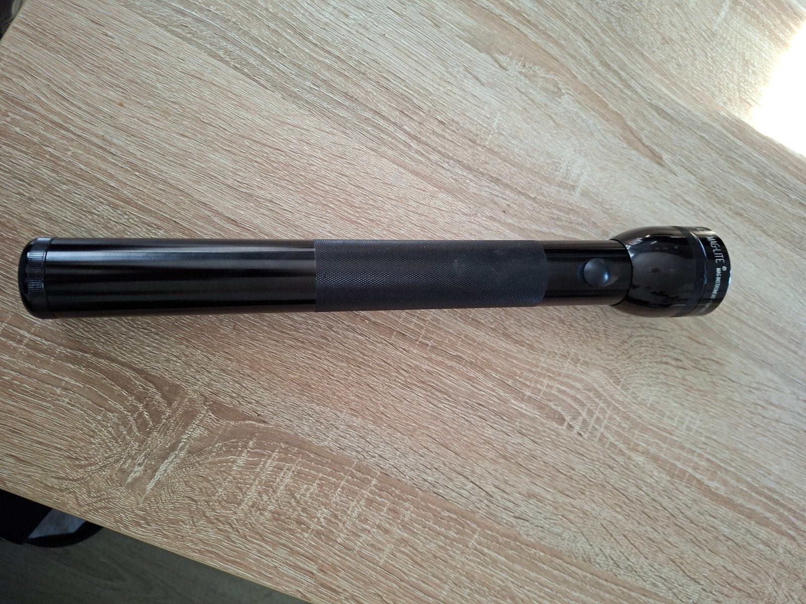 Maglite 4D Zwart | Gereviseerd | Originele lamp (2), Ophalen of Verzenden, Gebruikt, Batterij