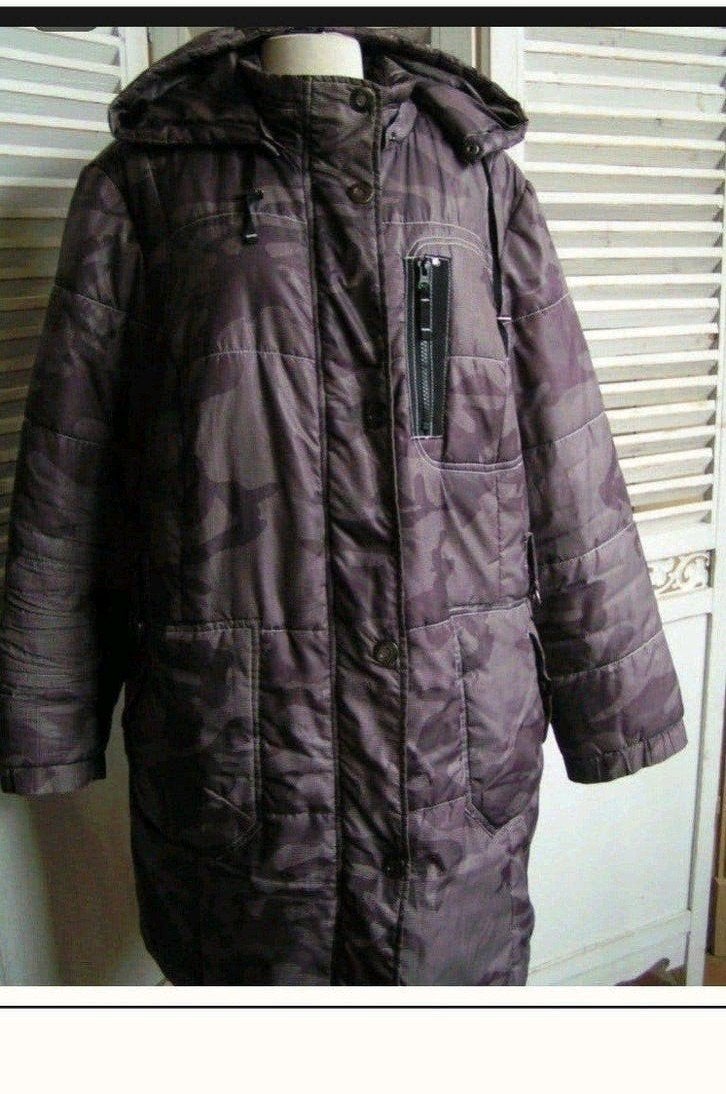 winterjas van Ulla Popken 48 50, Kleding | Dames, Ulla Popken, Ophalen of Verzenden, Zo goed als nieuw, Maat 46/48 (XL) of groter