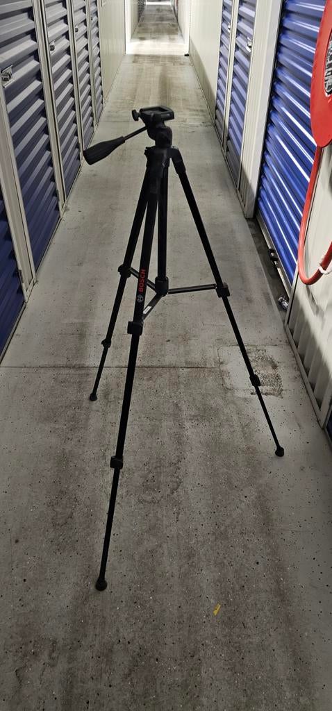 Bosch laser statief - Stevig en betrouwbaar, Gebruikt, 150 tot 175 cm, Met balhoofd, Ophalen of Verzenden