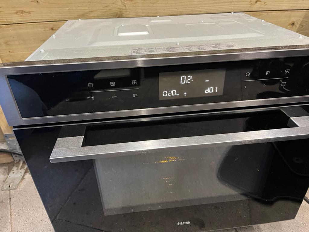 Combimagnetron ETNA, Witgoed en Apparatuur, Ovens, Zo goed als nieuw, Inbouw, Combi-oven, Etna, Hete lucht, Magnetronfunctie, Draaiplateau