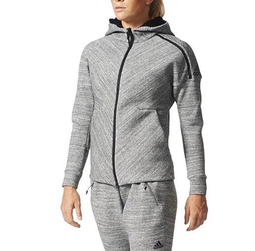 Adidas Hoody en Joggingbroek - Comfortabele Set, Kleding | Dames, Sportkleding, Overige typen, Grijs, Gedragen, Ophalen