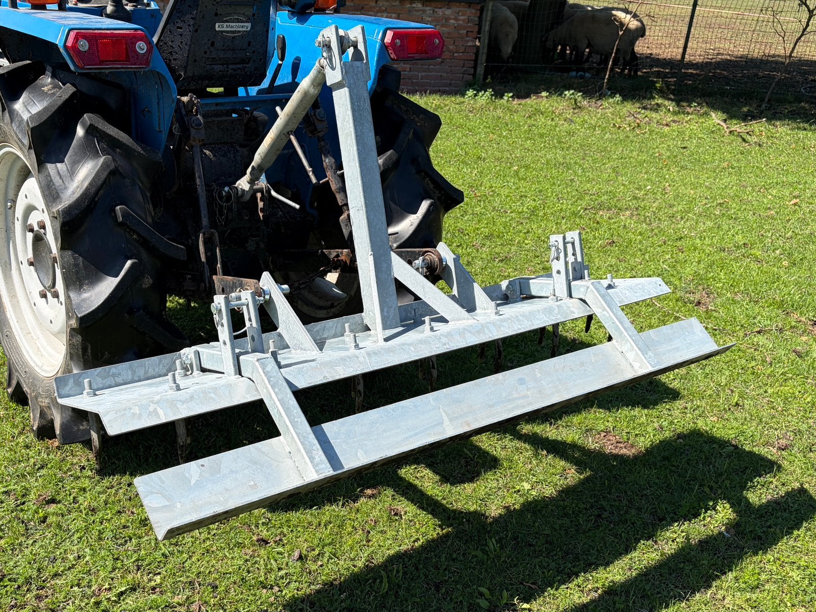 Manegevlakker 150 cm - gegalvaniseerd- Zo goed als nieuw, Ophalen, Zo goed als nieuw