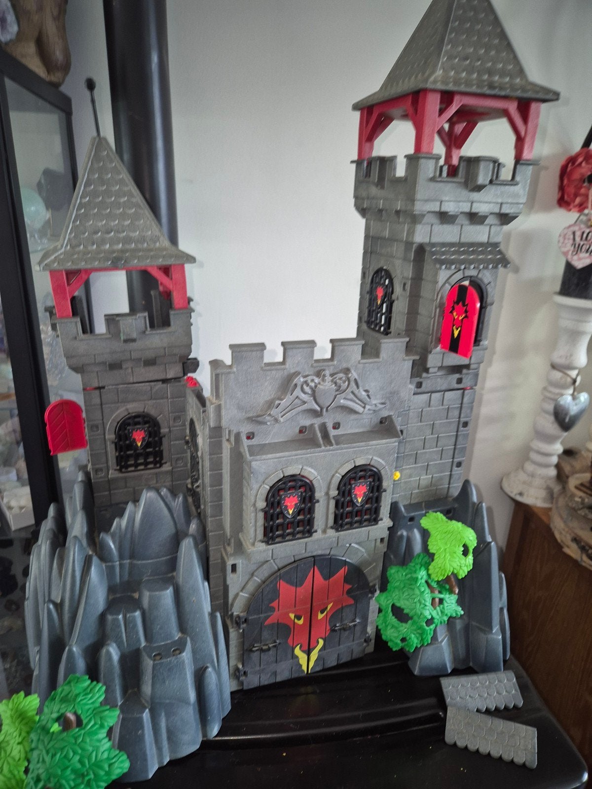 Playmobil drakenkasteel 3269, Kinderen en Baby's, Speelgoed | Playmobil, Zo goed als nieuw, Ophalen