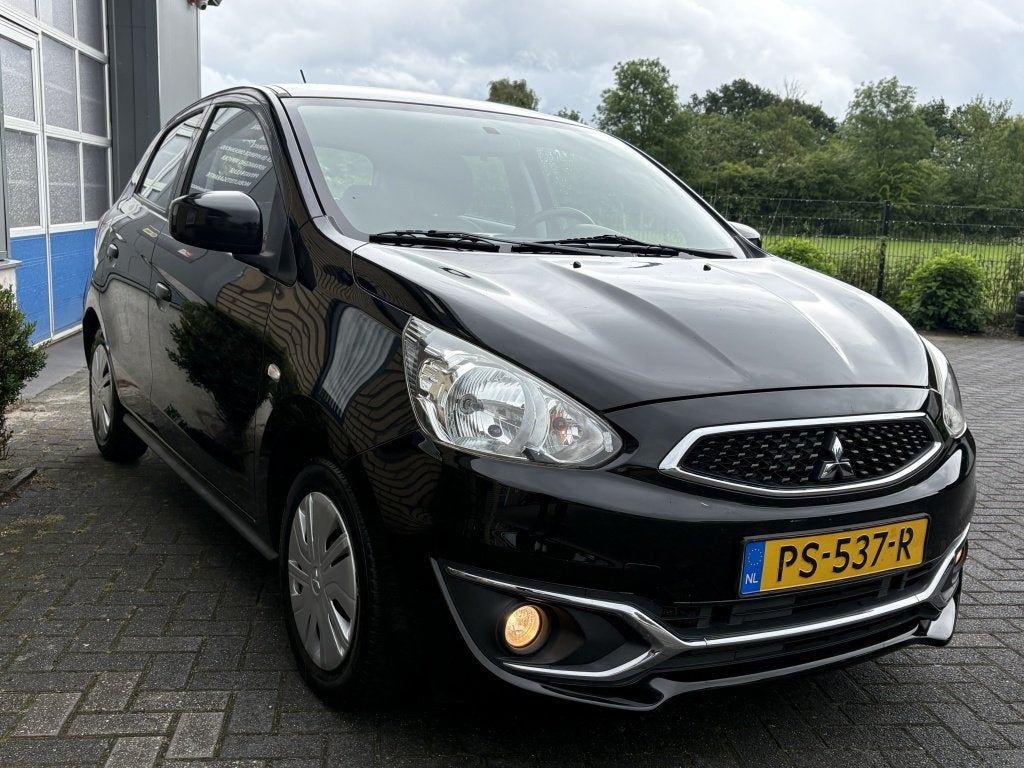 Mitsubishi Space Star 1.0 Entry ALLSEASON-KETTING-AIRCO, Keurmerk '100% Onderhouden', Start-stop-systeem, Gebruikt, Euro 6