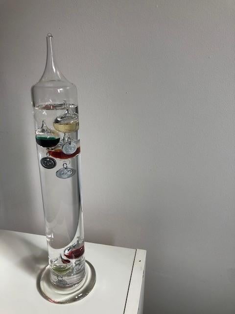 Galileo thermometer, Ophalen, Zo goed als nieuw, Binnenthermometer