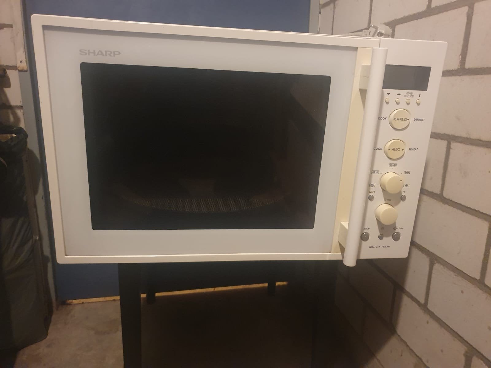 sharp combimagnetron, Witgoed en Apparatuur, Magnetrons, Ophalen, Zo goed als nieuw