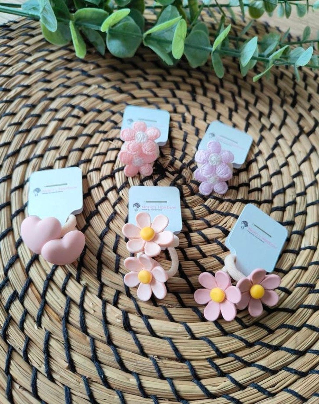 Bundeltje elastiekjes, Nieuw, Ophalen of Verzenden, Handgemaakt, Roze