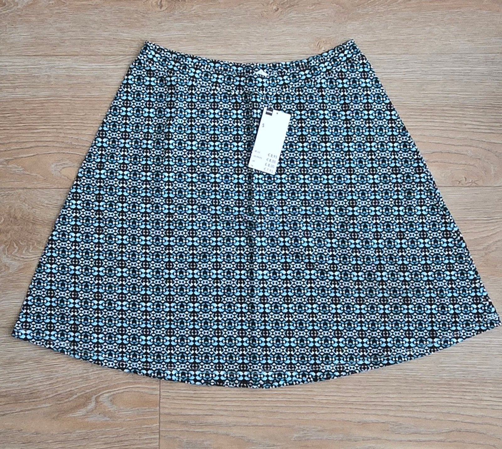 Hema rokje maat S met geometrisch patroon, Kleding | Dames, Meerkleurig, Nieuw, Ophalen of Verzenden, Maat 36 (S)