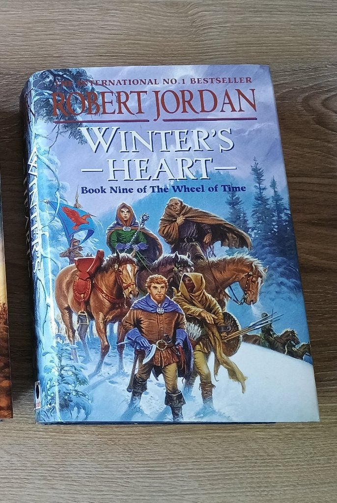 winters heart - a wheel of time hardcover Robert Jordan, Ophalen of Verzenden, Gelezen, Robert Jordan