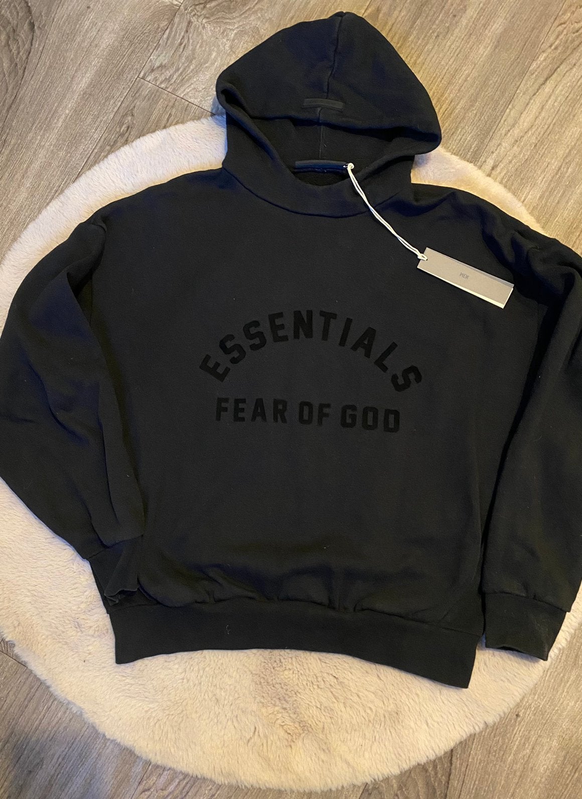 Essentials hoodie zwart maat s, Kleding | Heren, Truien en Vesten, Ophalen of Verzenden, Zo goed als nieuw, Maat 46 (S) of kleiner