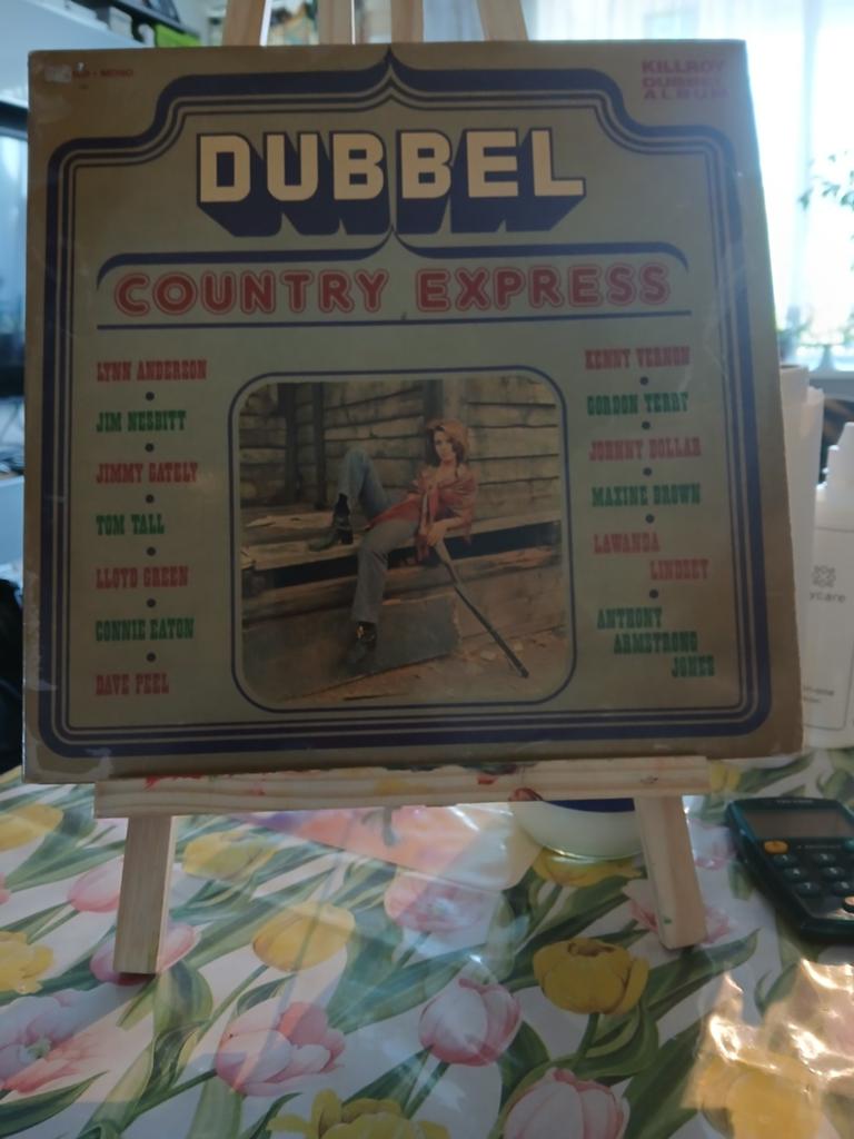Dubbel Country Express LP - Diverse Artiesten, Ophalen of Verzenden, Gebruikt
