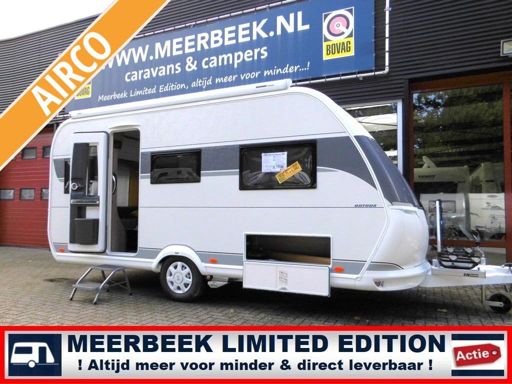 Hobby On Tour 460 DL 4789,=Korting AIRCO+MOVER+Fietsendrager, Standaardzit, Hobby, Particulier, Overige typen
