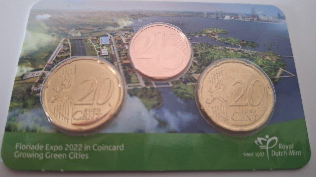 Coincard 2022 - Floriade Expo 2022 - BU, Verzenden, Overige landen, Overige waardes, Setje