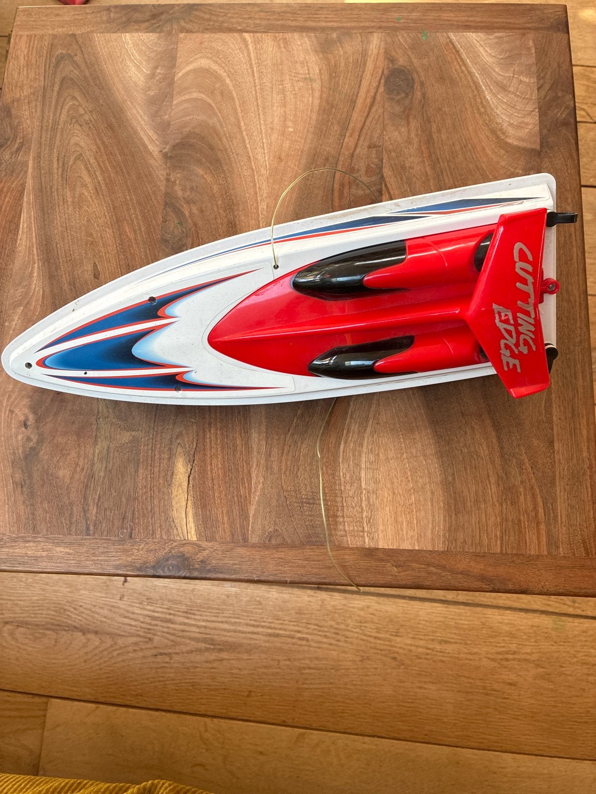 RC Speedboot met afstandsbediening - Cutting Edge, Ophalen of Verzenden, Gebruikt