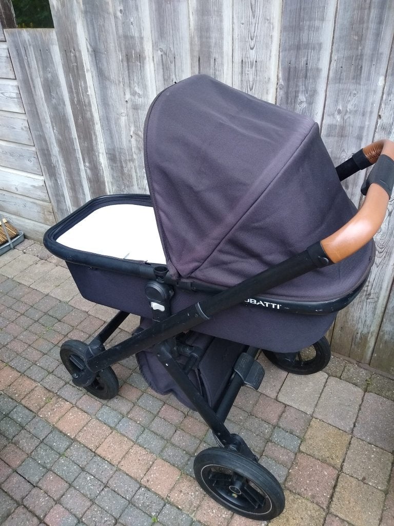 kinderwagen, Gebruikt, Verstelbare duwstang, Ophalen, Kinderwagen