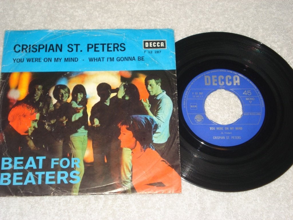 Crispian St Peters  You were on my Mind    Orgineel, Fotohoes, Ophalen of Verzenden, Zo goed als nieuw, Pop