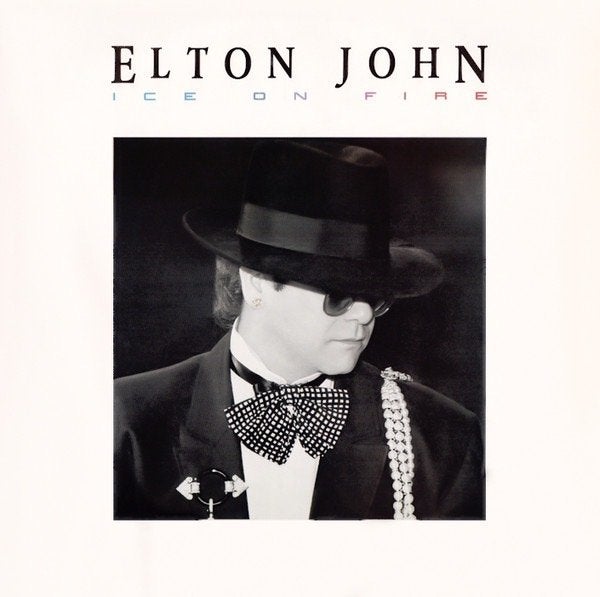 Elton john – ice on fire cd 826 213-2 - 1985 picture disc, Verzenden, Zo goed als nieuw, Poprock