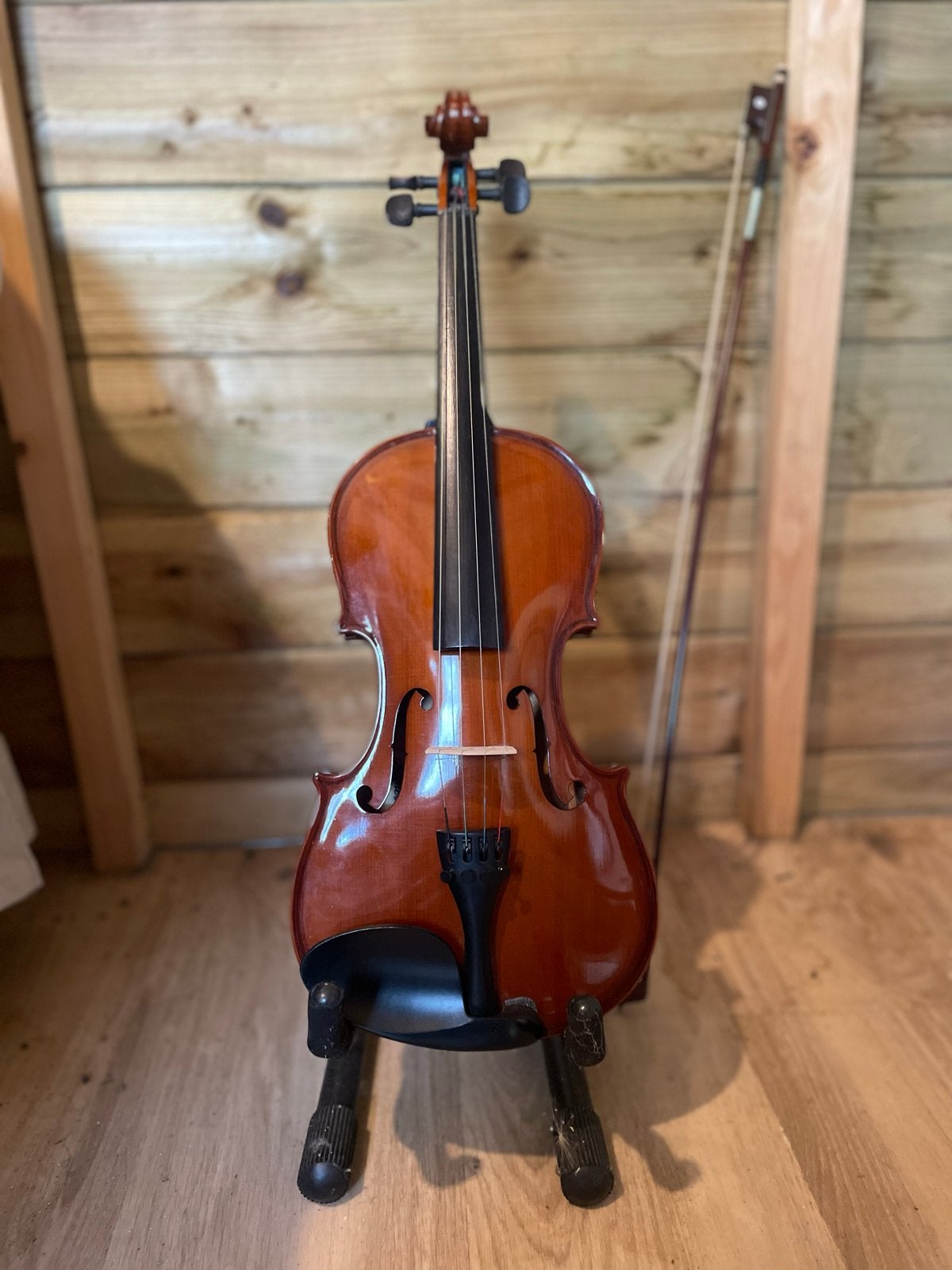 Mooie 4/4 Viool met Koffer - Zo goed als nieuw, Muziek en Instrumenten, Strijkinstrumenten | Violen en Altviolen, Ophalen, Viool