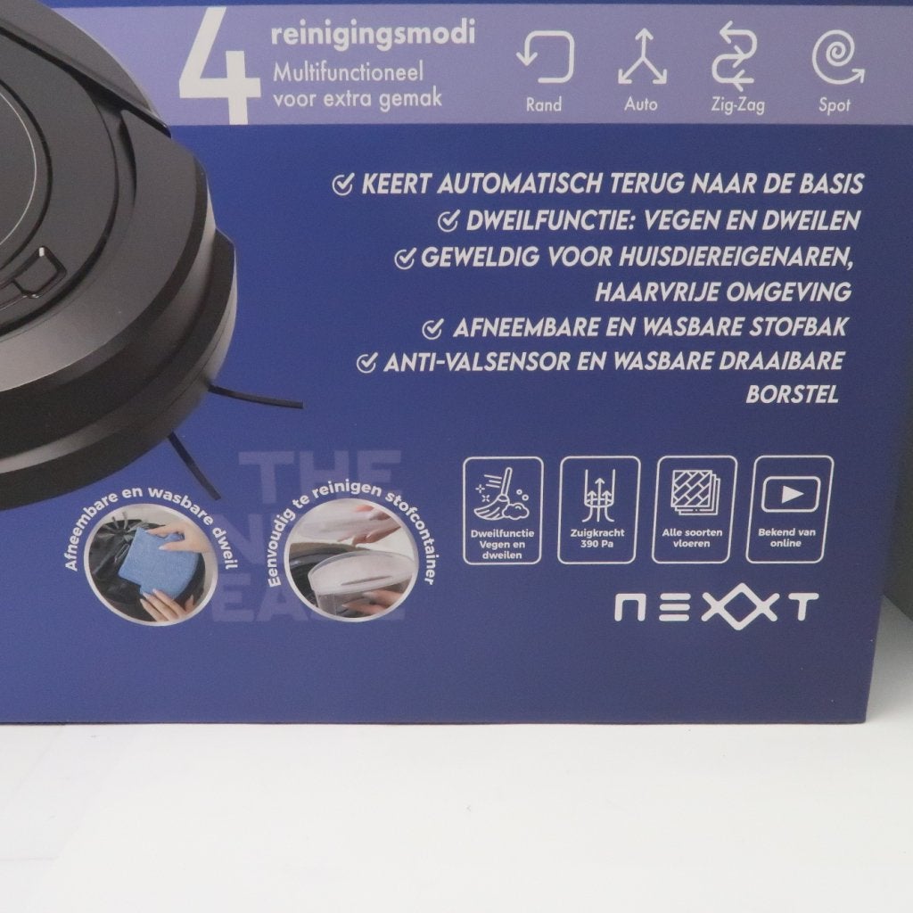 Nexxt 3-in-1 Robotstofzuiger | Nieuw in Doos, Flex Ltd., Nieuw, https://flex.com/contact-us, Nobelstraat 10, 5807 GA Oostrum LB, Limburg, Nederland