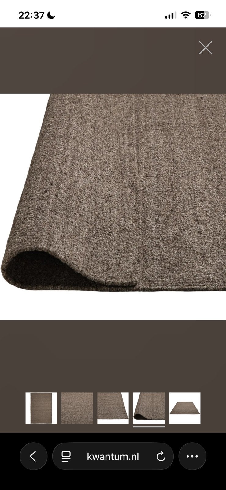 Nieuw vloerkleed 190 bij 280, Ophalen, Nieuw