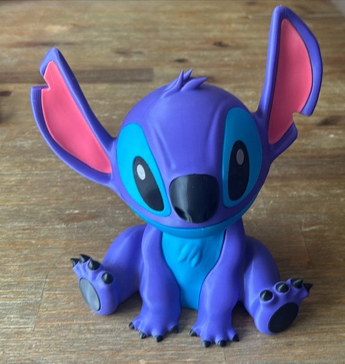 Stitch 3d print ca 23cm hoog, Verzamelen, Disney, Beeldje of Figuurtje, ., Ophalen of Verzenden, .