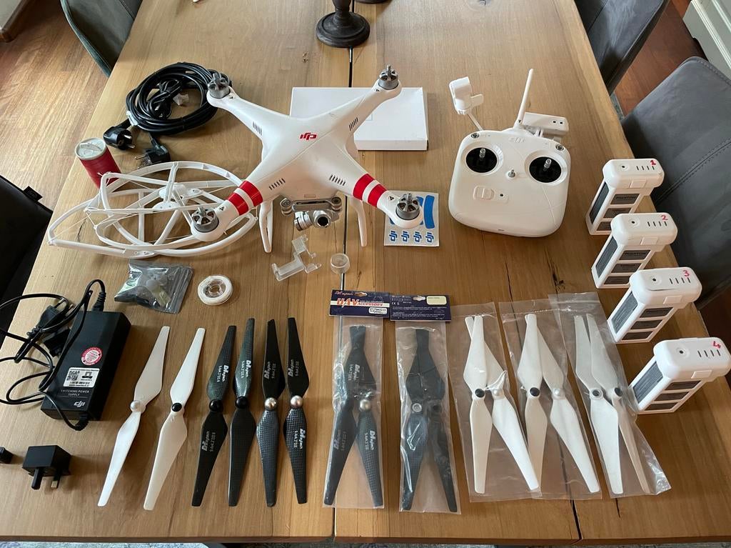 DJI Phantom Vision 2 Plus Drone met extra's, Elektro, Gebruikt, Quadcopter of Multicopter, Ophalen of Verzenden